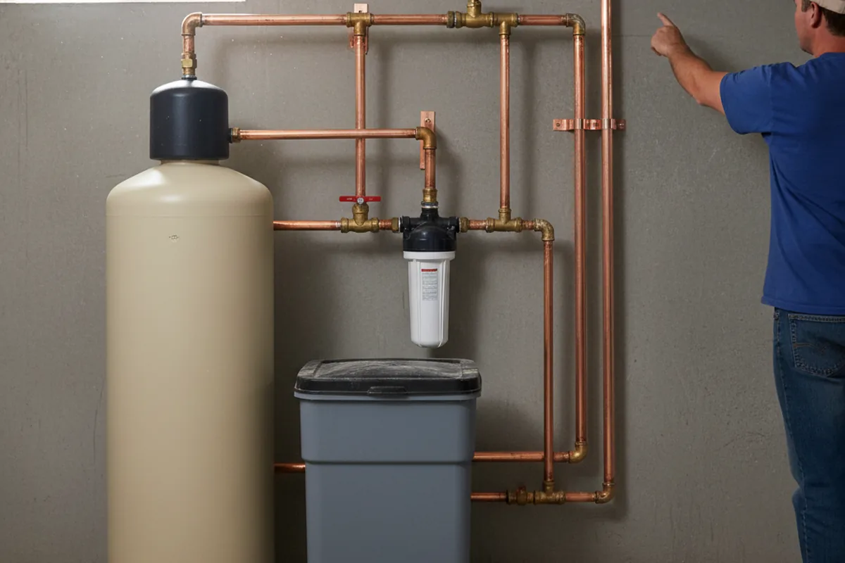 Whole-house water treatment system installed in Hinsdale